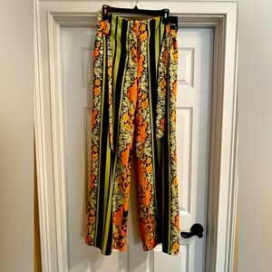 NY&Co Multi Colored Palazzo Pants Sz 4